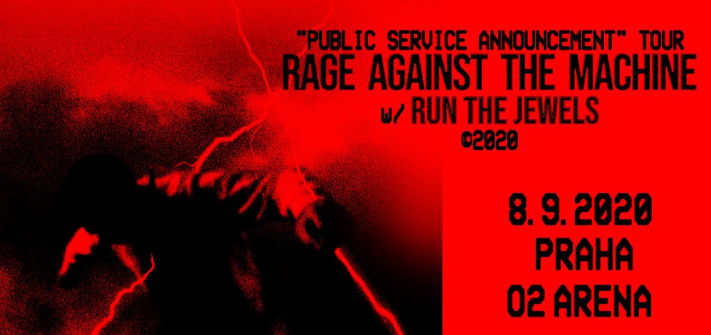 Plakát Rage Against the Machine, Praha